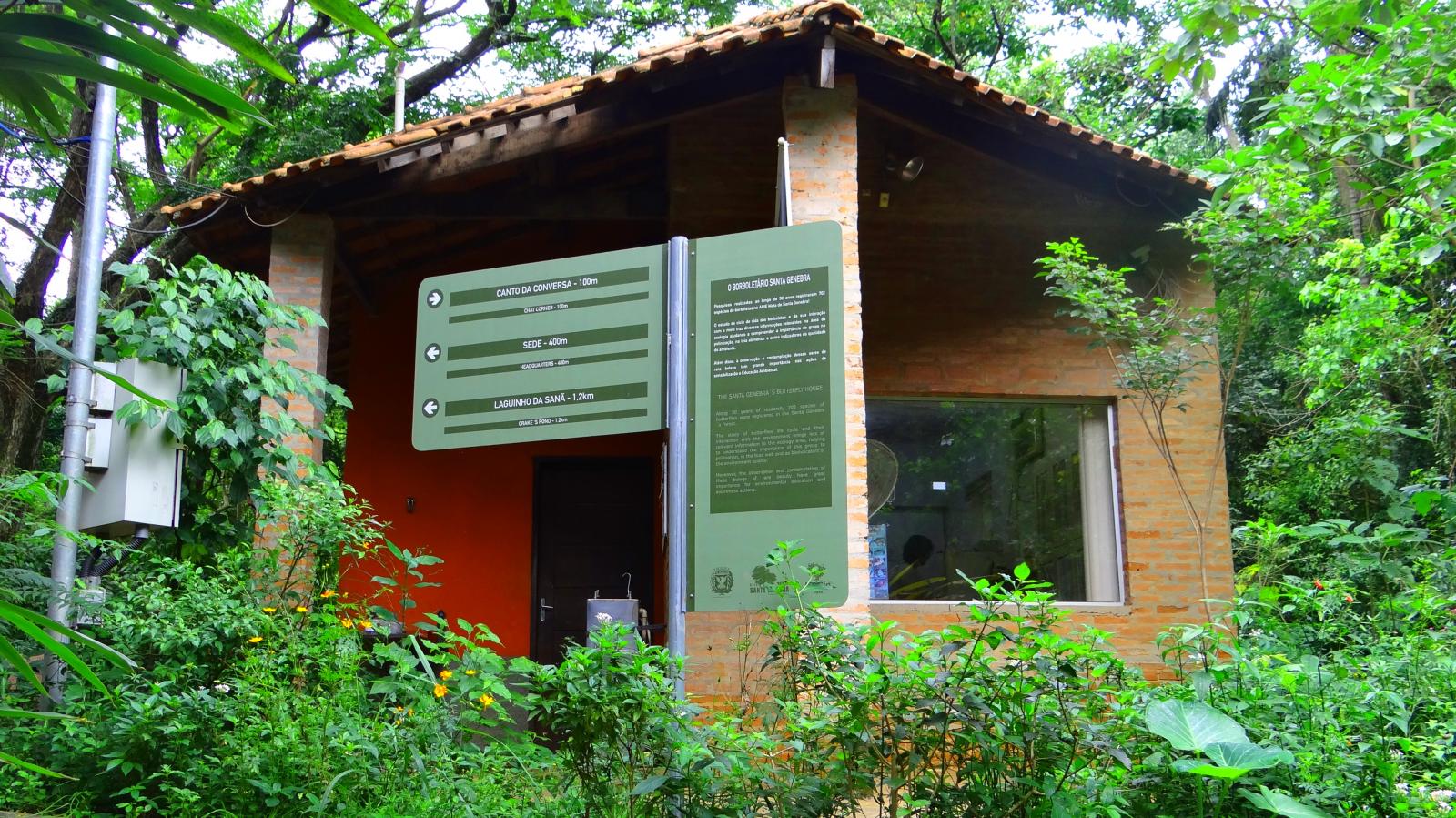 BORBOLETÁRIO E CASA DE CRIAÇÃO