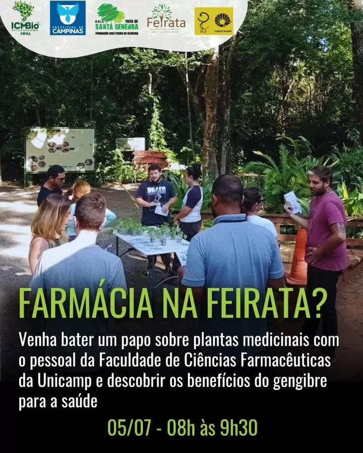 Coloque na agenda, dia 05 de julho é dia de FEIRATA – A Feira da Mata de Santa Genebra