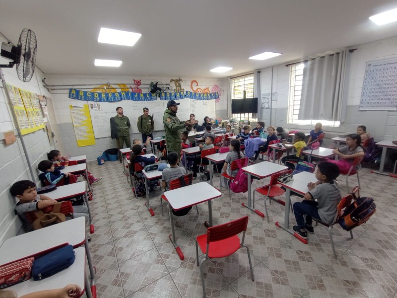 Educação Ambiental: FJPO realiza atividade educativa na EE Roque Magalhães